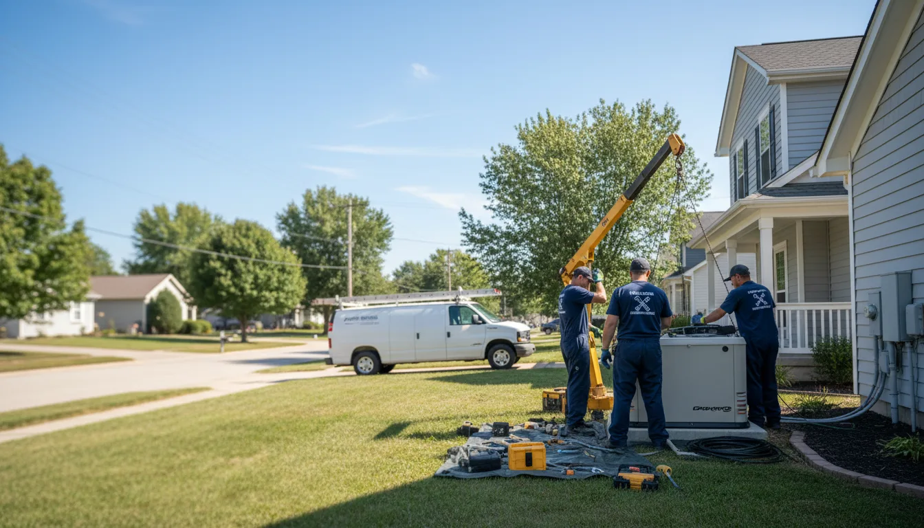 Generator Installation in Masury, OH near me